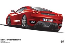free vector Ferrari Vector Illustration