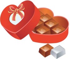 free vector A box of chocolate