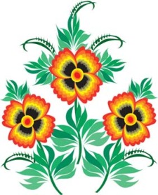 Flo Flower (122741) Free AI Download / 4 Vector