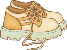 free vector Childs shoes 1