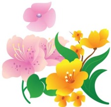 free vector Flower of Seven color 11
