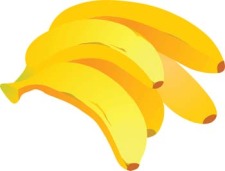 free vector Banana 6