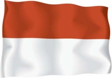 free vector Indonesian Flag Vector