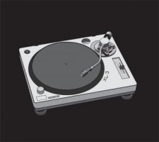 free vector Turntable vector