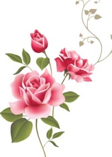 free vector Rose Flower Vetor 53