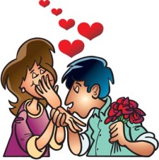 free vector Couple in love 13