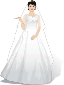 free vector Bride 1