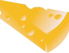 free vector Slice of cheese 2