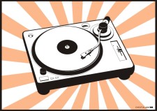 free vector Turntable Cdr Music Vector Music Vectors