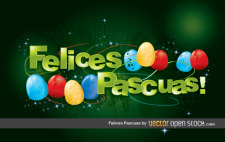 free vector Felices Pascuas Felices Pascuas Huevos