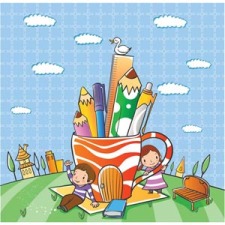 free vector Vector Child 0000028 Book Boy Cartoon