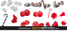 free vector Collection of Sweets