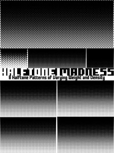 free vector Halftone Madness