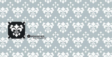 free vector Seamless grey floral wallpaper