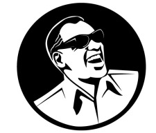 free vector Ray Charles Portrait