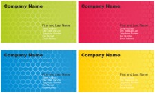 free vector Set of Business Card Designs
