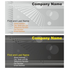 free vector Business card collection