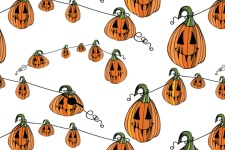free vector Pumpkin Patterns