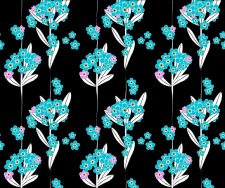 free vector Forget me not pattern