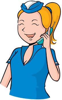 free vector Girl with phone 49