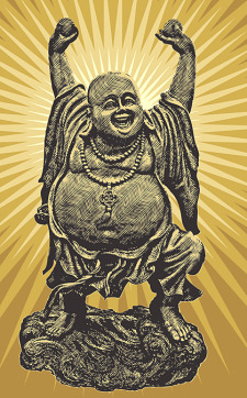 free vector Chineese Buddha