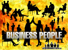 free vector Businesspeople