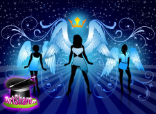 free vector Night Angels