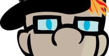 free vector Dude in glasses free vector