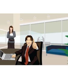 free vector Business people 2