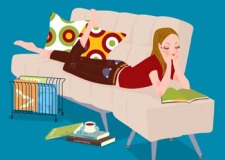 free vector Girl in lay position vector 16
