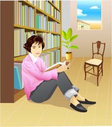 free vector Sit girl position vector 11