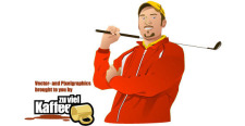free vector Golf player free vector