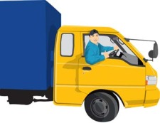 free vector Delivery Truck
