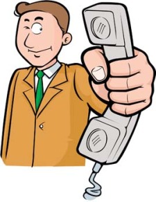 free vector Man with phone 8