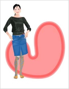 free vector Jeans Girl Vector 21