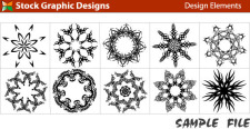 free vector Design elements - Brush pack