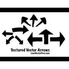 free vector Textured Arrows