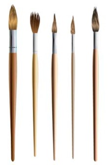 free vector Paint brushes vector