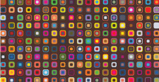 free vector Design elements colourful squares free vector
