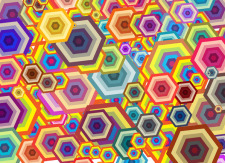 free vector Wallpaper - Polygon