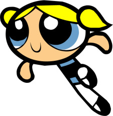 free vector Power Puff Girl Bubbles