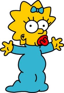 Maggie Simpson (127398) Free EPS Download / 4 Vector