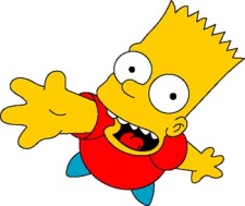 free vector Bart Simpson 1