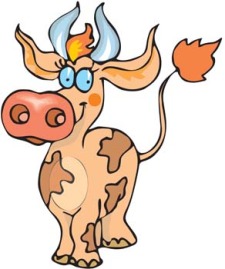 free vector Cow 18