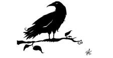 free vector Black Crow free vector