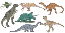 free vector Dinosaurs vector