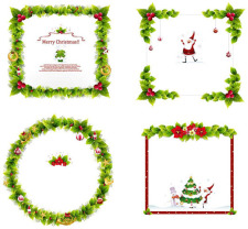 free vector Christmas ornaments