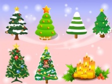 free vector Vector Christmas Tree