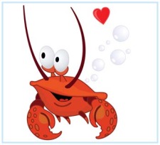 free vector Red Crab