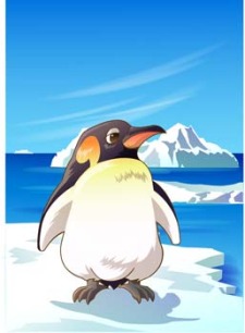 free vector Penguin 8